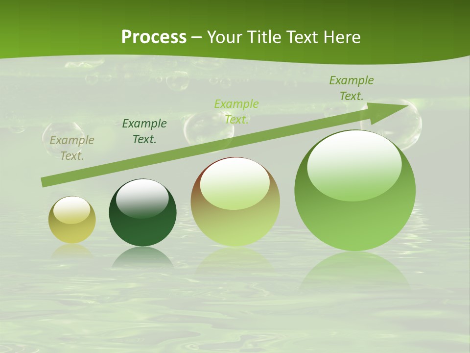 Environment Growth Rain PowerPoint Template