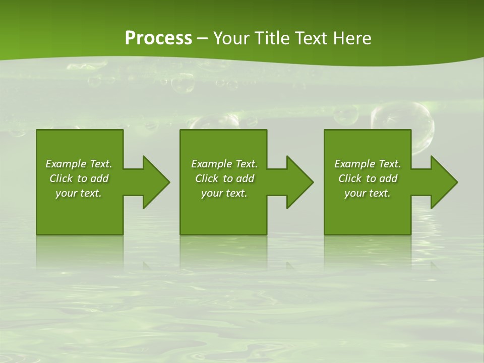 Environment Growth Rain PowerPoint Template