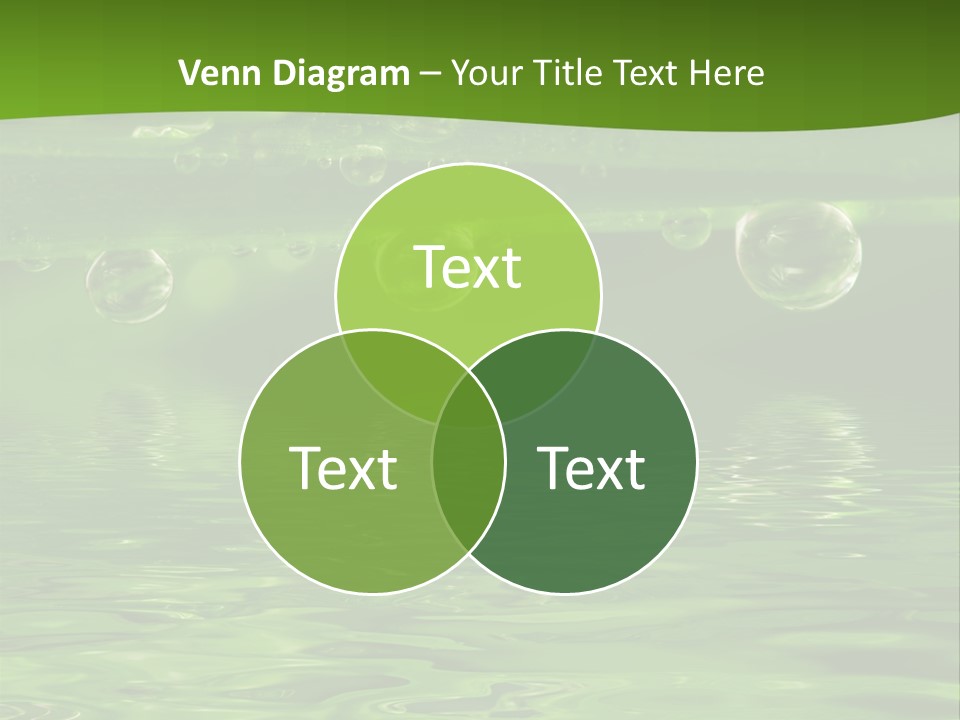 Environment Growth Rain PowerPoint Template
