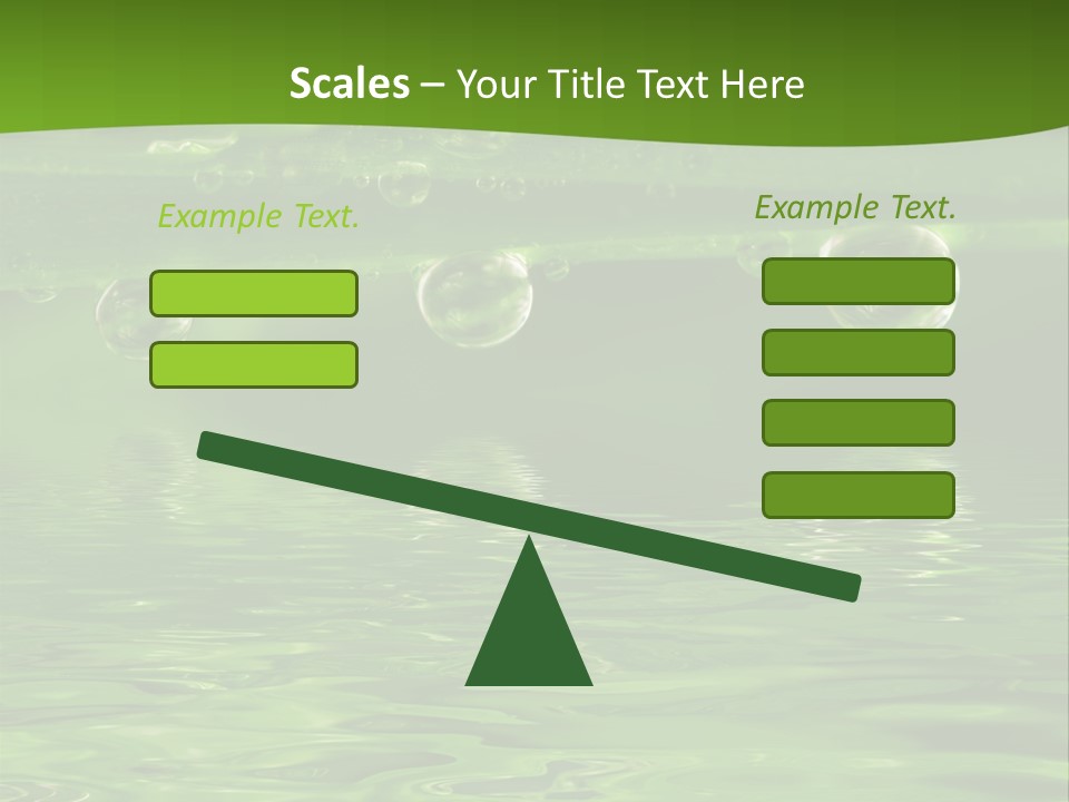Environment Growth Rain PowerPoint Template