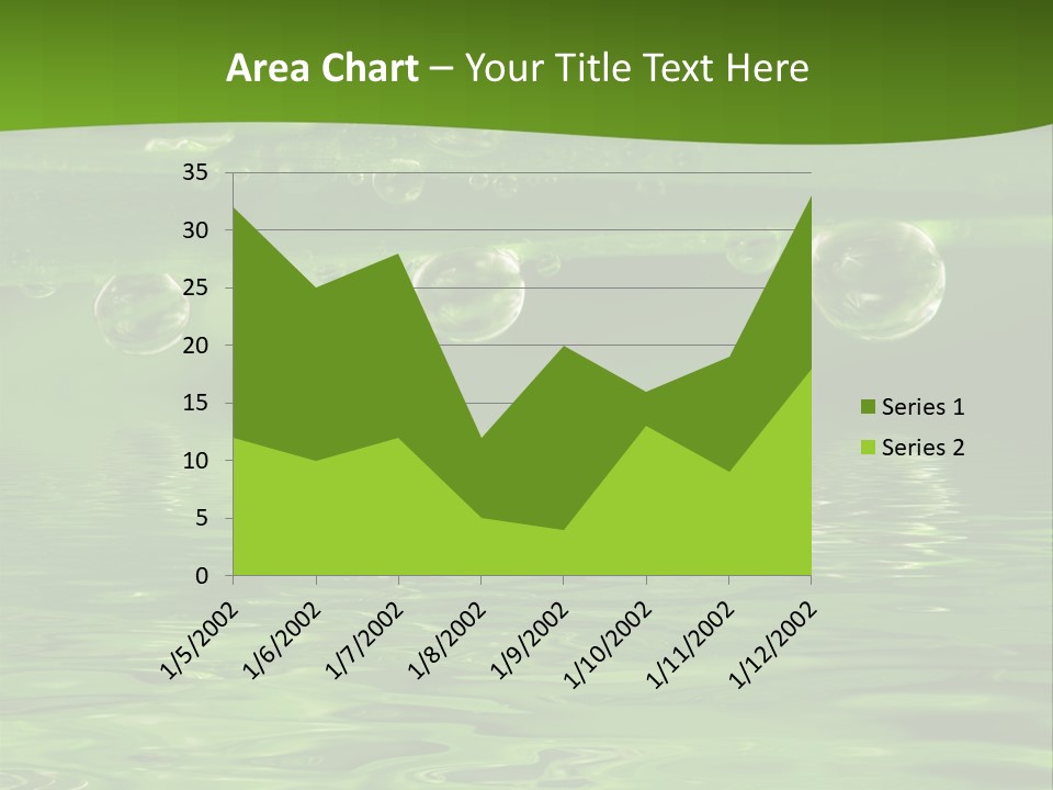 Environment Growth Rain PowerPoint Template