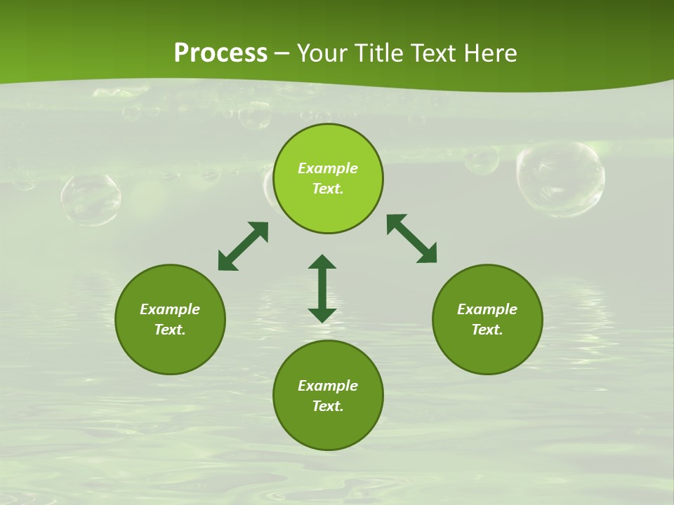 Environment Growth Rain PowerPoint Template