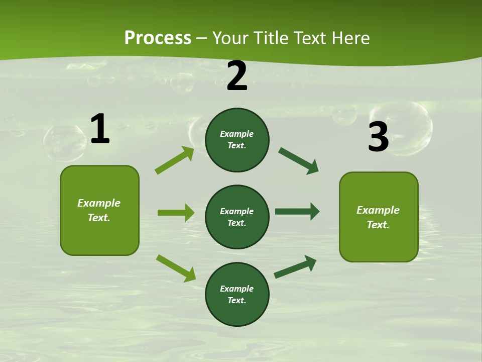 Environment Growth Rain PowerPoint Template