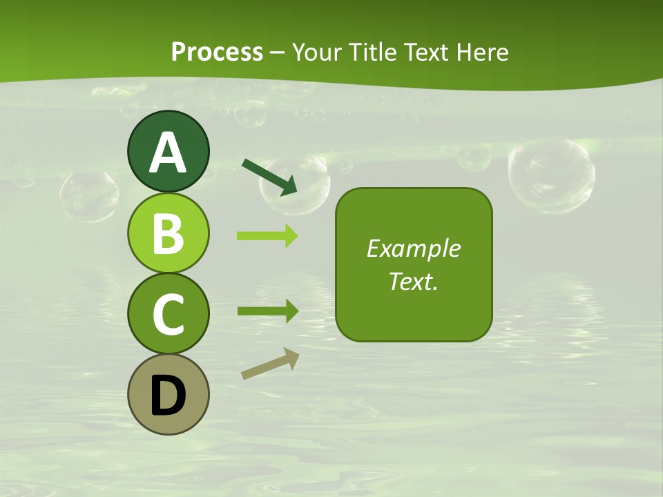 Environment Growth Rain PowerPoint Template