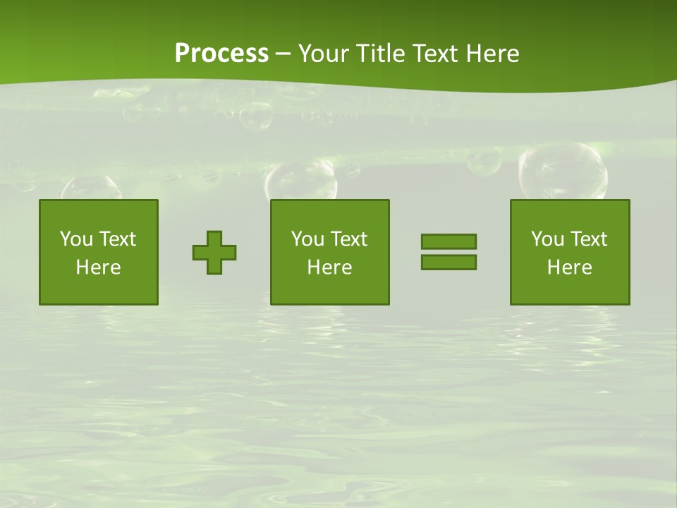 Environment Growth Rain PowerPoint Template