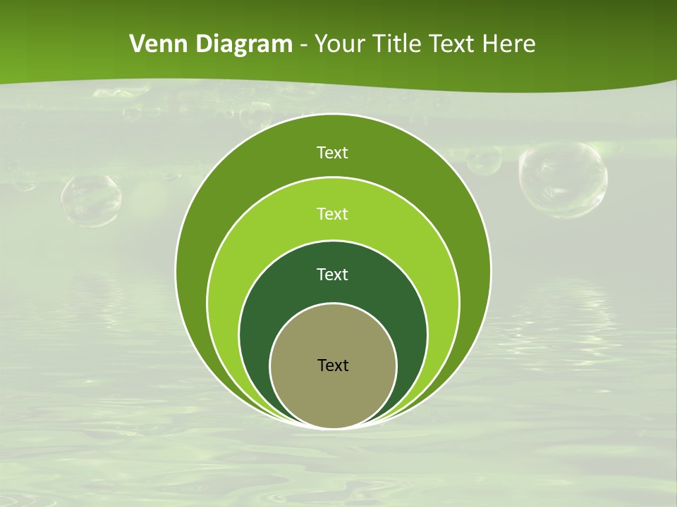 Environment Growth Rain PowerPoint Template