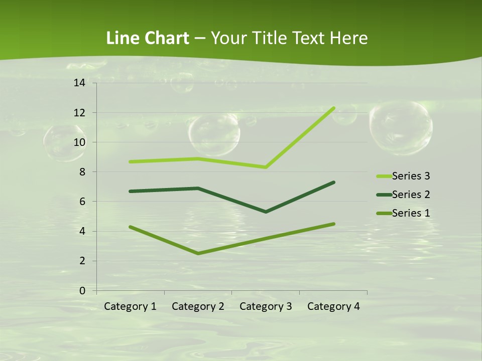 Environment Growth Rain PowerPoint Template