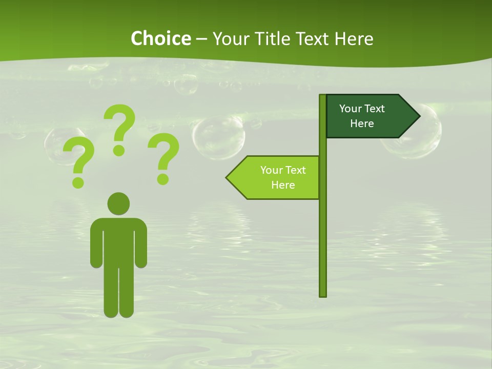 Environment Growth Rain PowerPoint Template