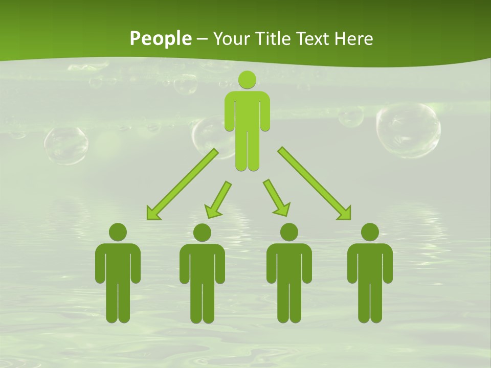 Environment Growth Rain PowerPoint Template