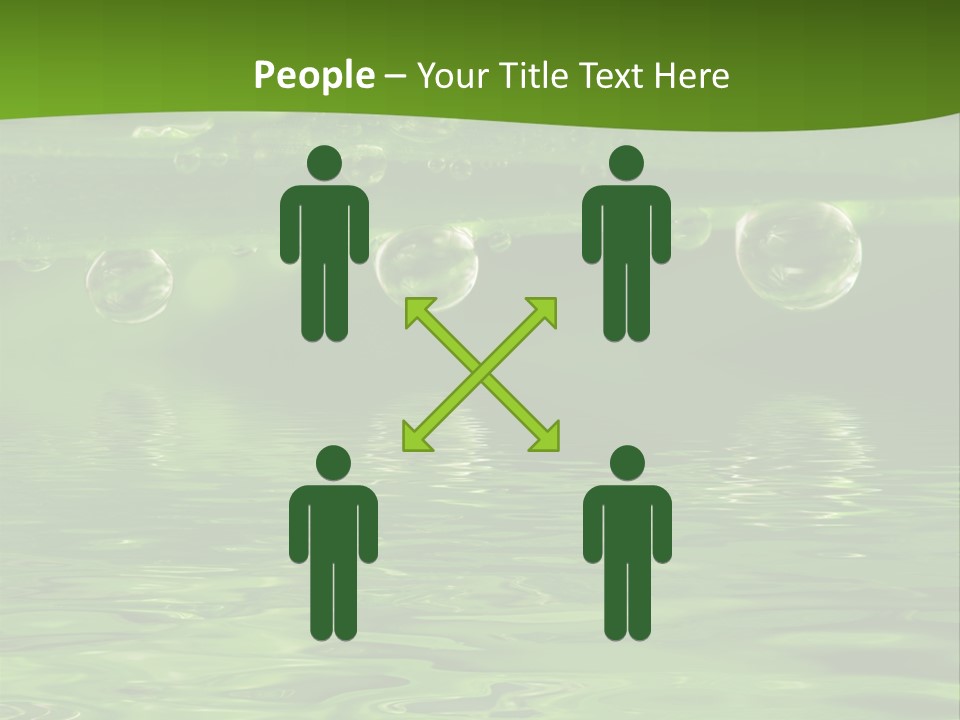 Environment Growth Rain PowerPoint Template