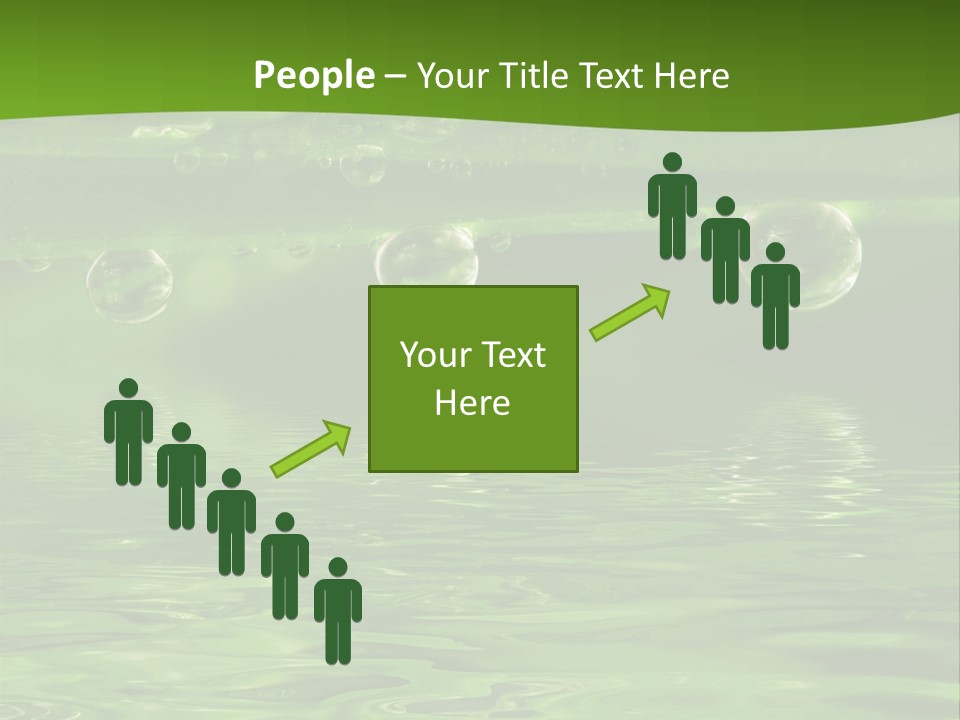 Environment Growth Rain PowerPoint Template