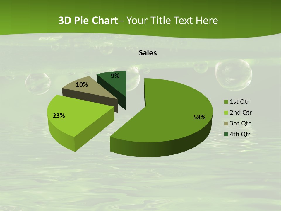 Environment Growth Rain PowerPoint Template