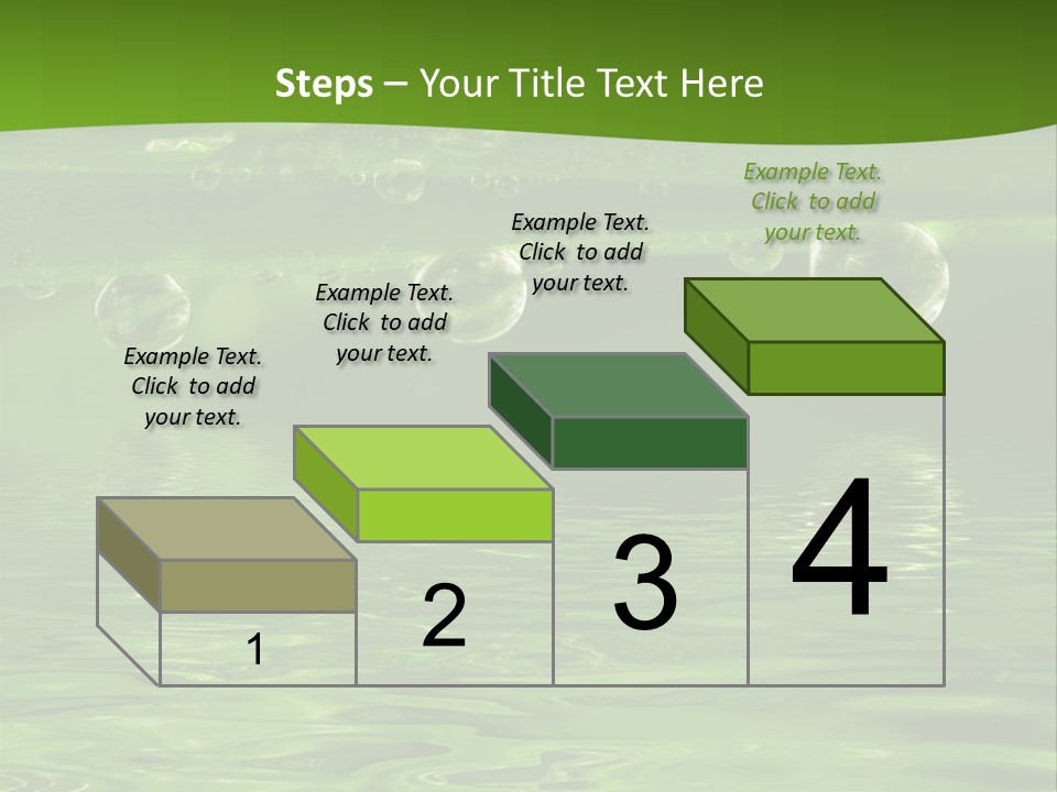 Environment Growth Rain PowerPoint Template