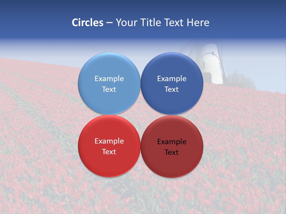 Traditional Floral Green PowerPoint Template