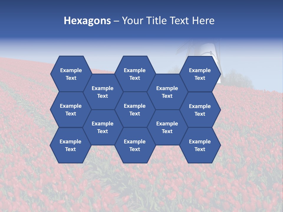 Traditional Floral Green PowerPoint Template