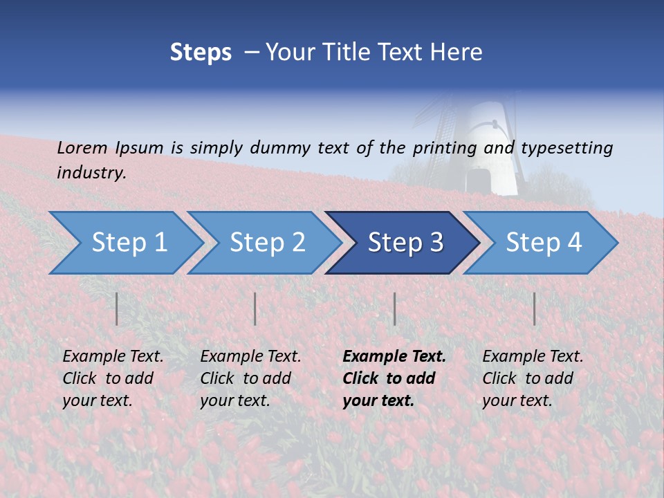 Traditional Floral Green PowerPoint Template