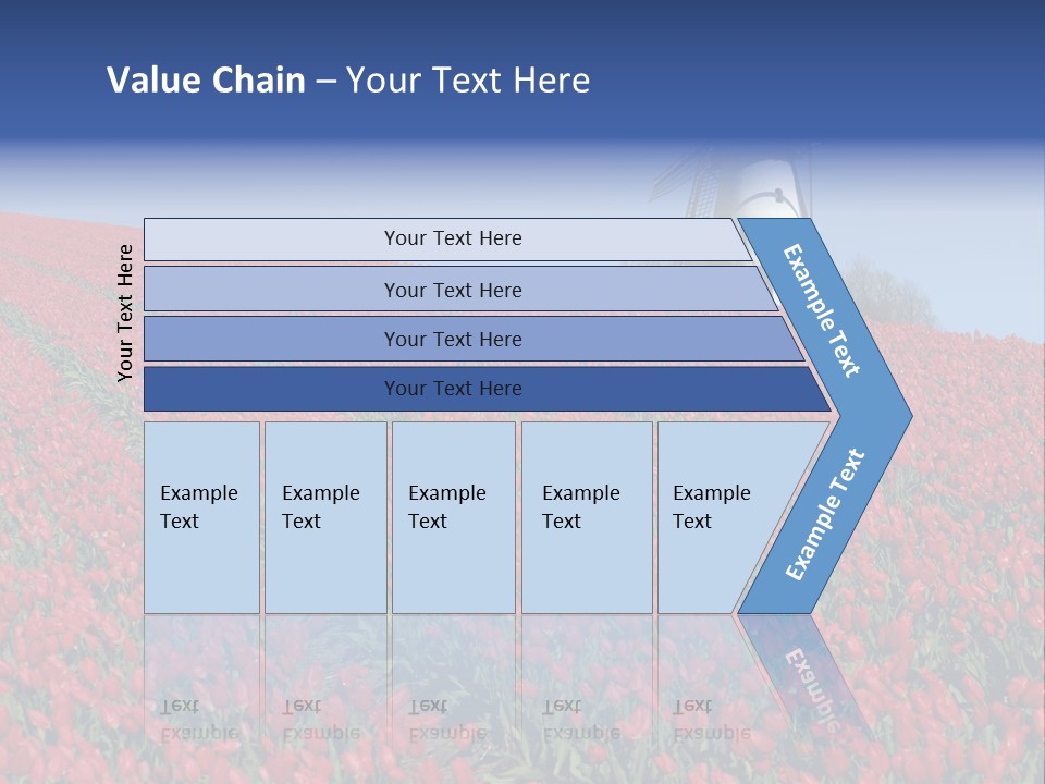 Traditional Floral Green PowerPoint Template