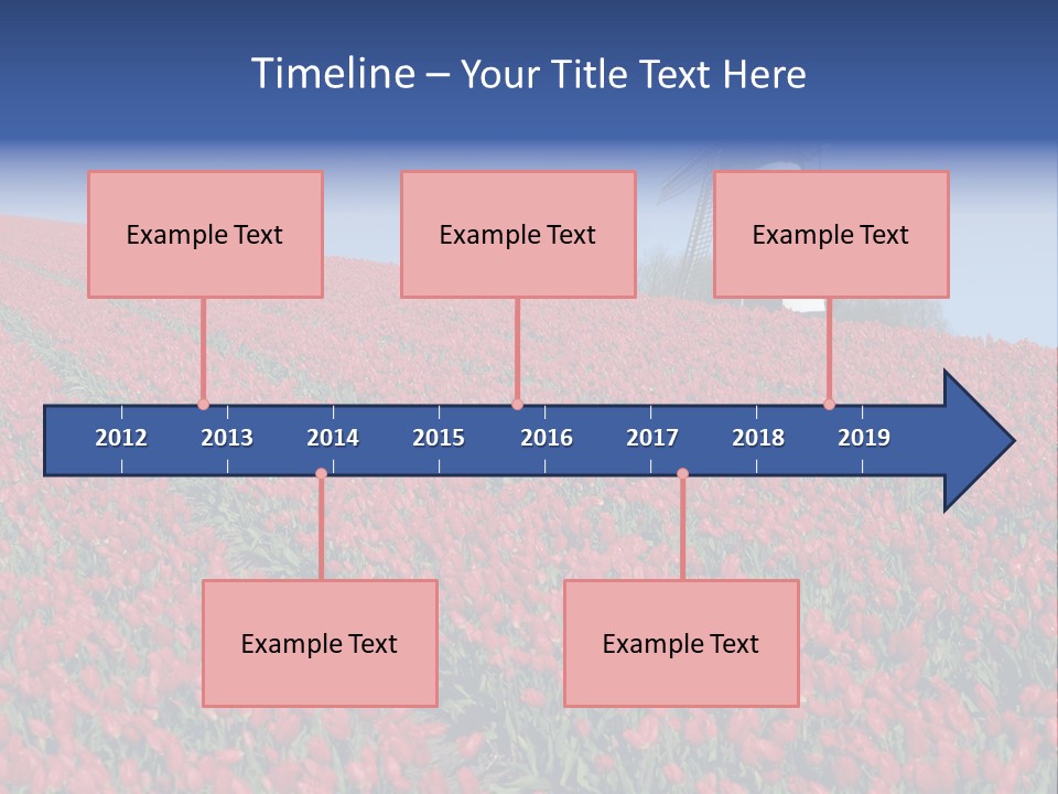 Traditional Floral Green PowerPoint Template