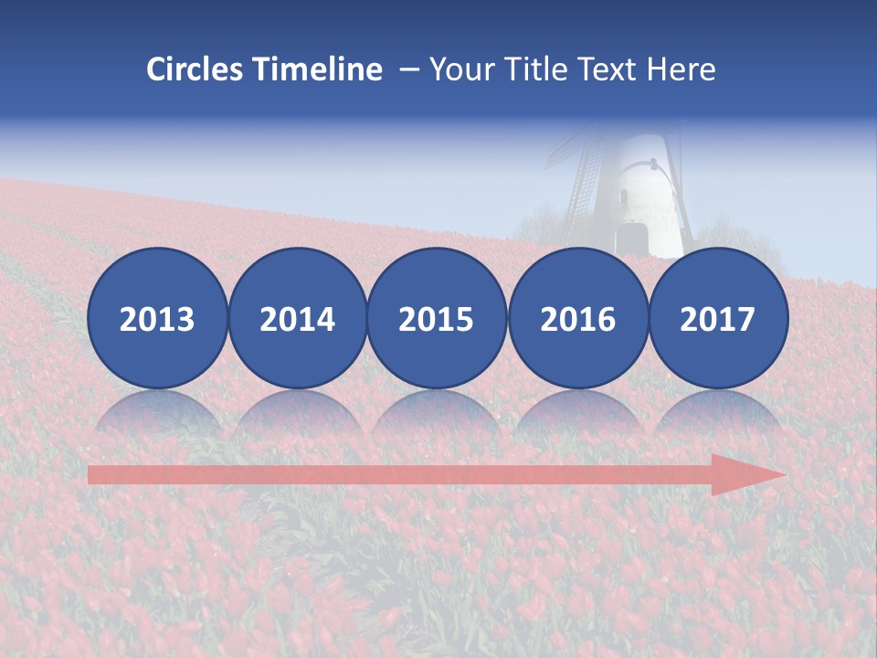 Traditional Floral Green PowerPoint Template