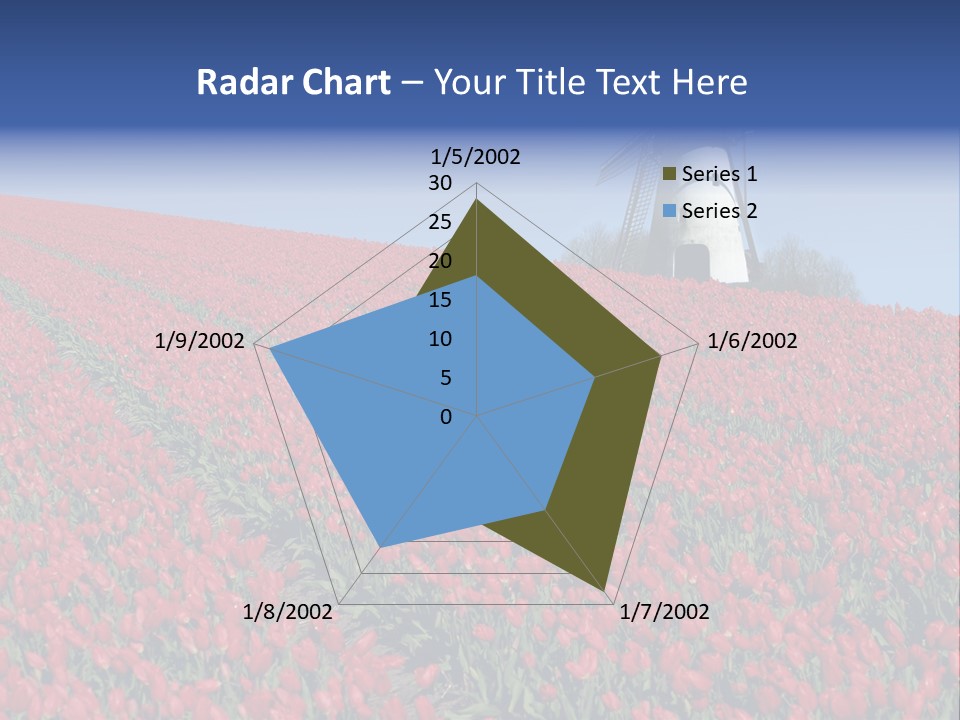 Traditional Floral Green PowerPoint Template