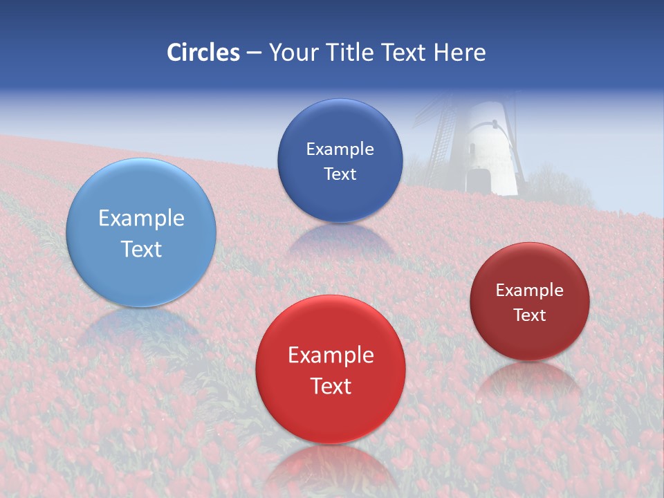 Traditional Floral Green PowerPoint Template