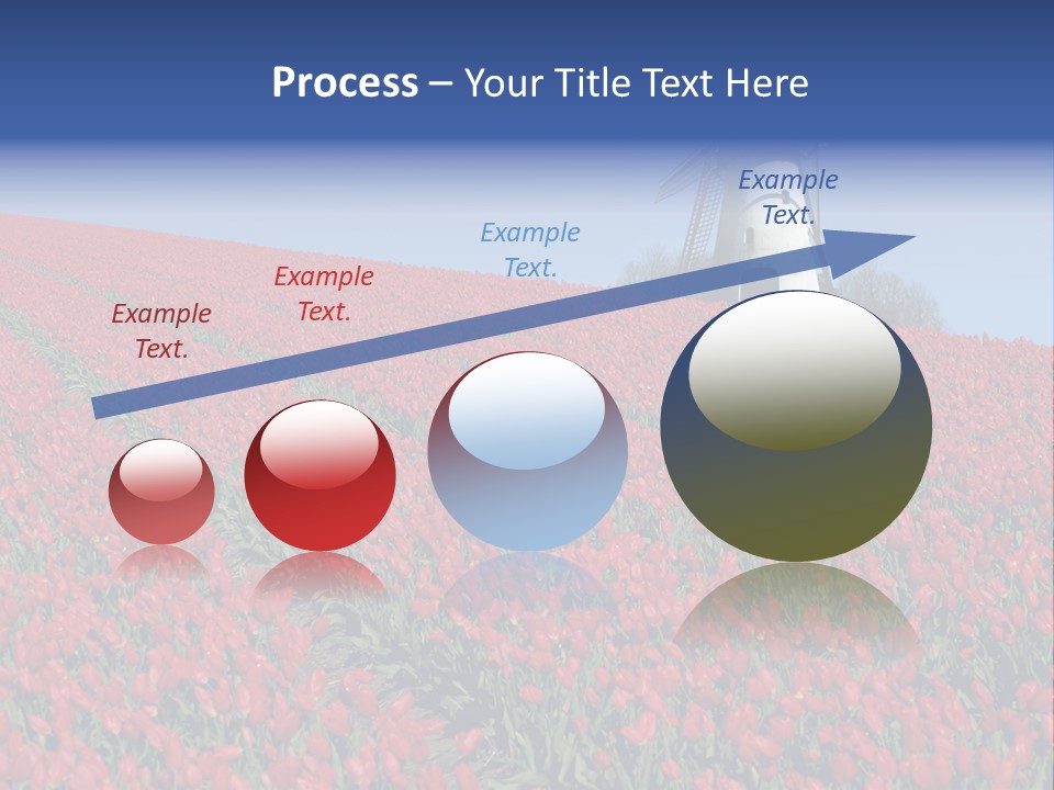 Traditional Floral Green PowerPoint Template