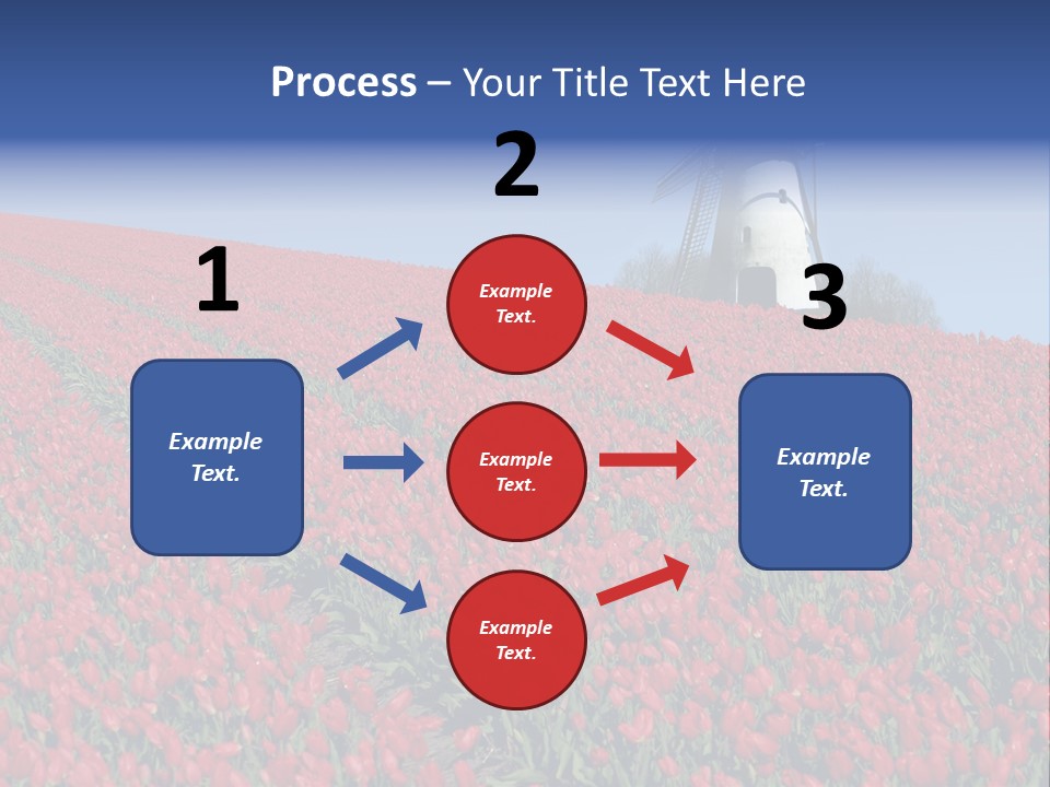 Traditional Floral Green PowerPoint Template