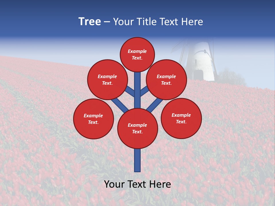 Traditional Floral Green PowerPoint Template