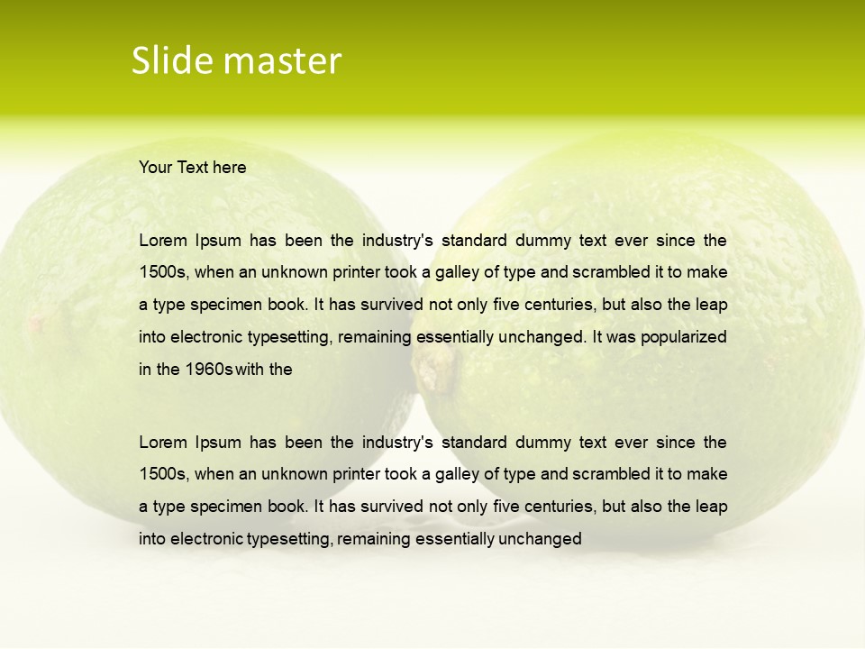 Complete Food Juicy PowerPoint Template