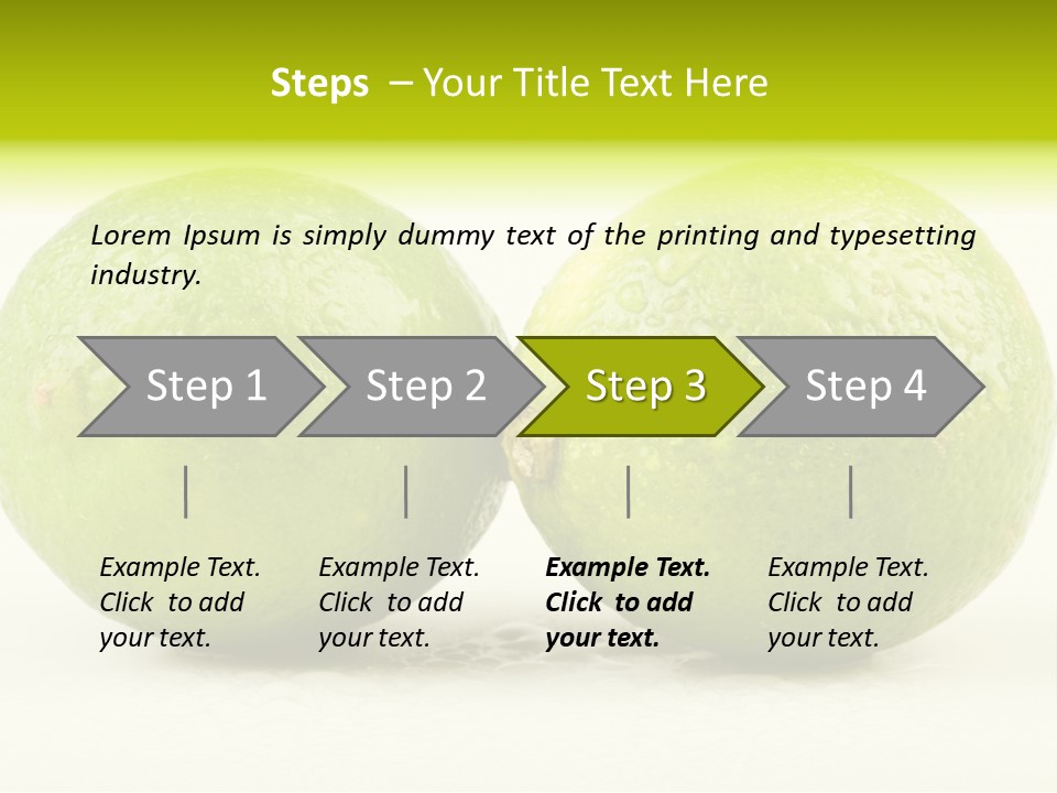 Complete Food Juicy PowerPoint Template