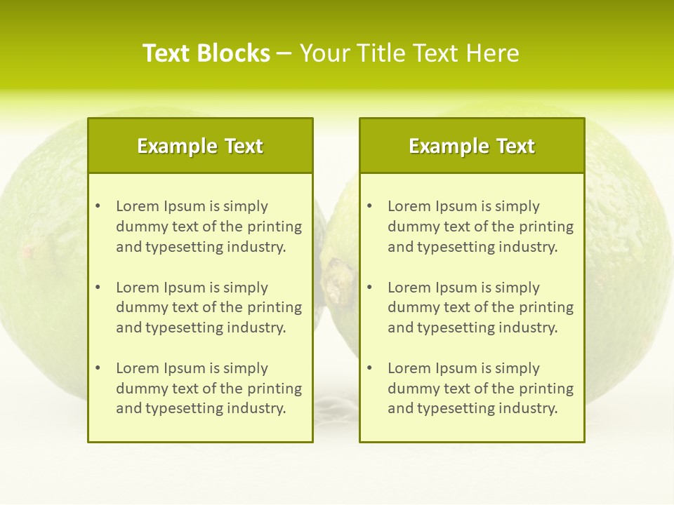 Complete Food Juicy PowerPoint Template