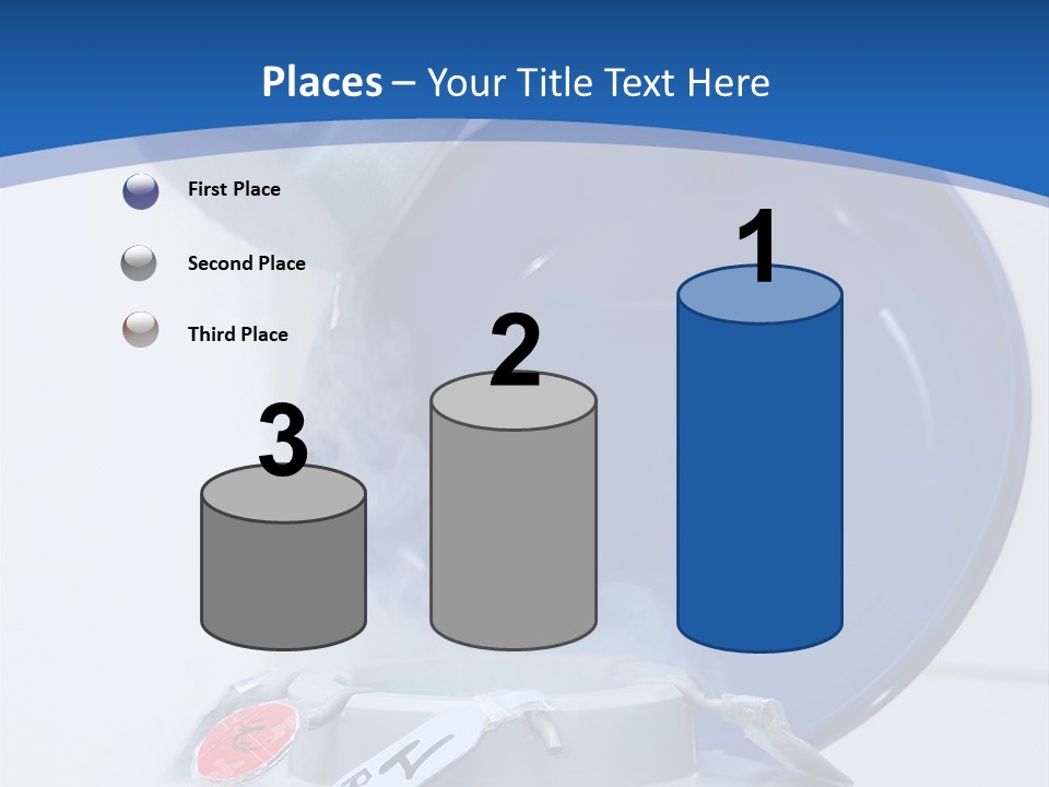 Genetic Chemistry Tube PowerPoint Template