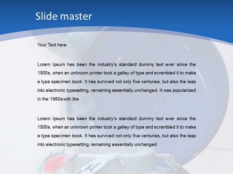 Genetic Chemistry Tube PowerPoint Template