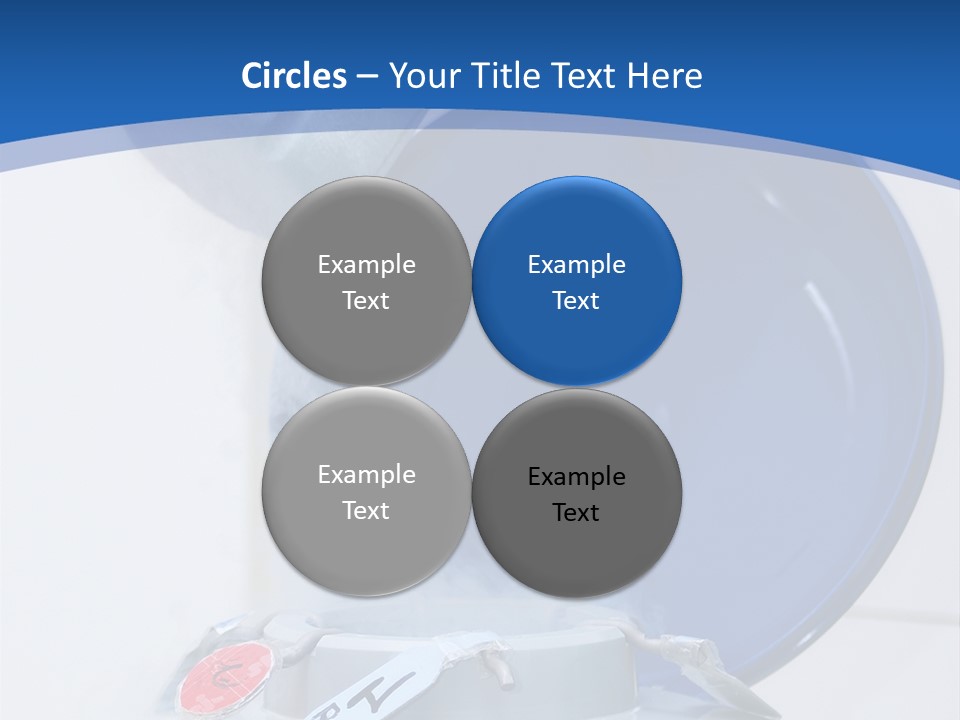 Genetic Chemistry Tube PowerPoint Template