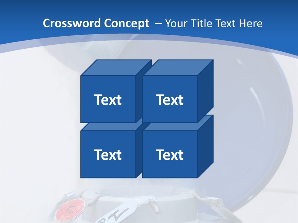 Genetic Chemistry Tube PowerPoint Template