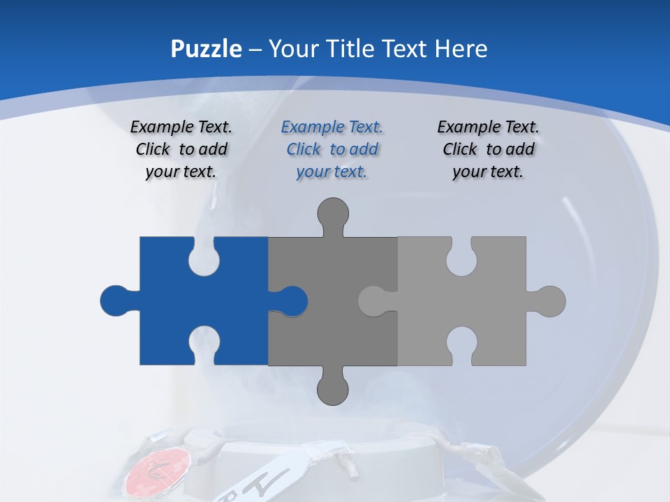 Genetic Chemistry Tube PowerPoint Template