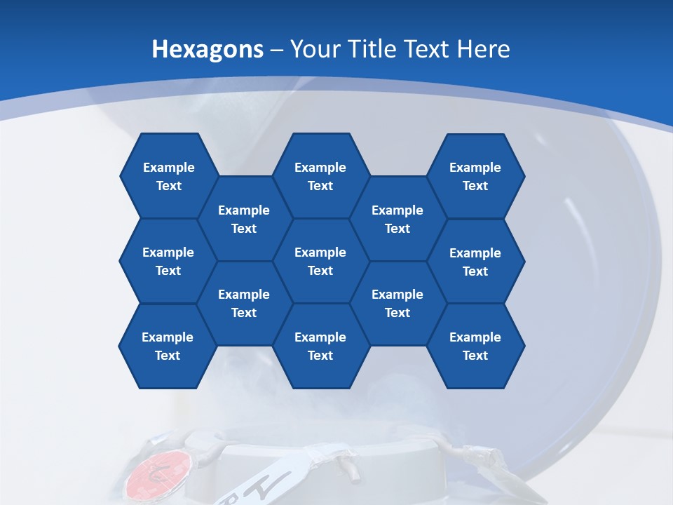Genetic Chemistry Tube PowerPoint Template