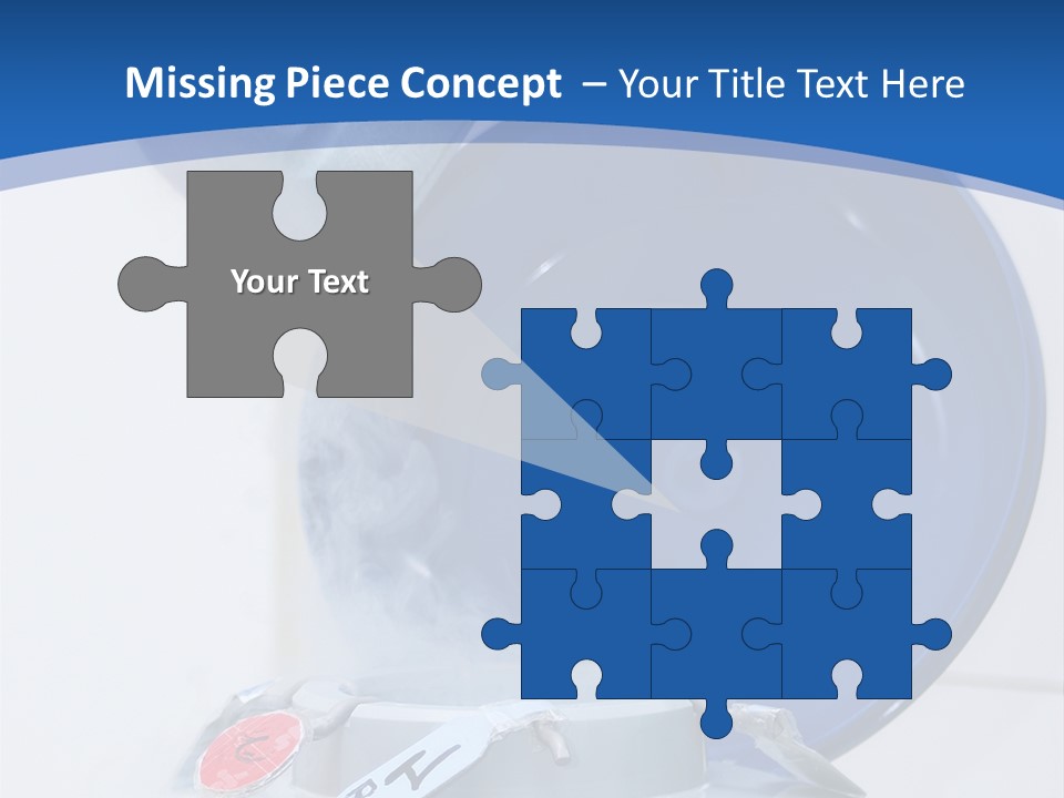 Genetic Chemistry Tube PowerPoint Template