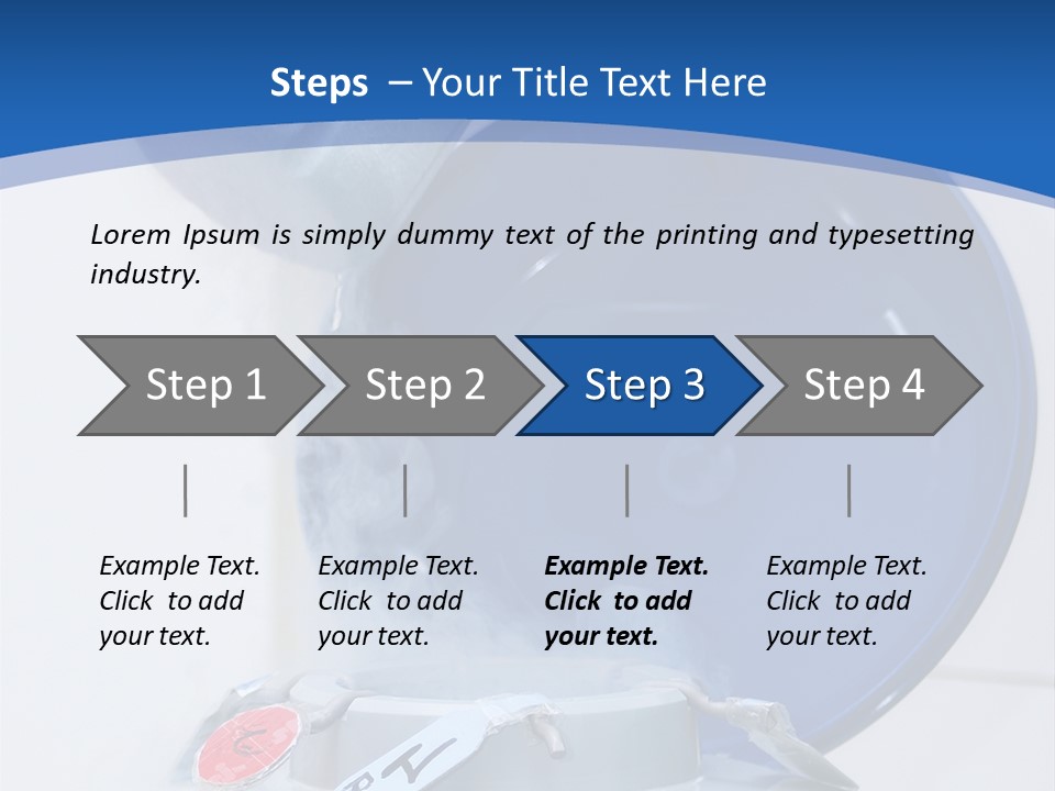 Genetic Chemistry Tube PowerPoint Template
