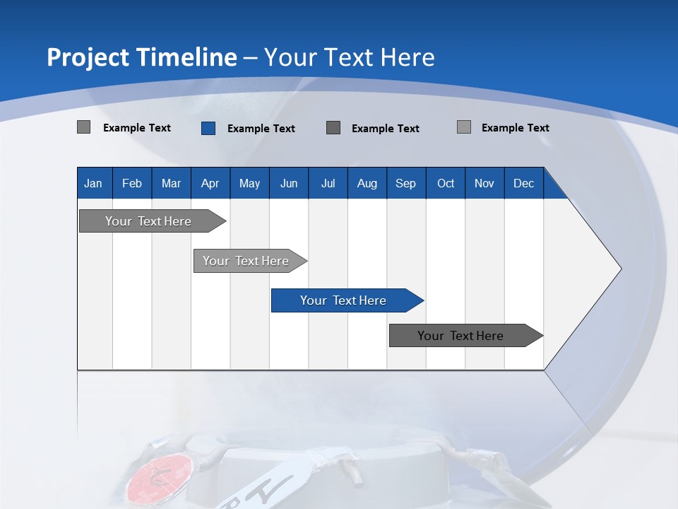 Genetic Chemistry Tube PowerPoint Template