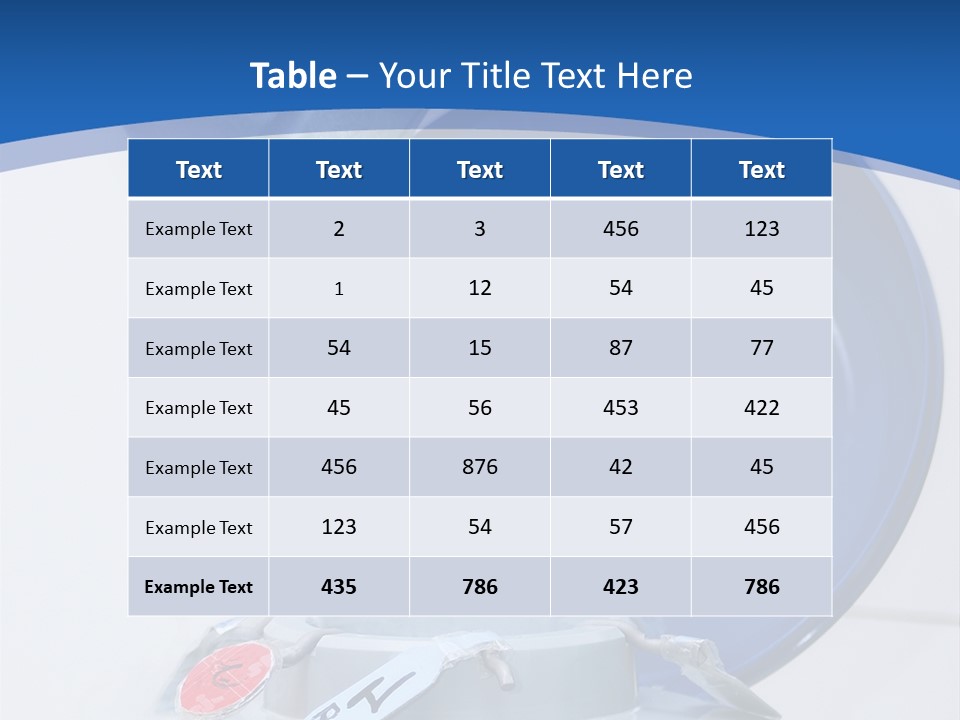 Genetic Chemistry Tube PowerPoint Template
