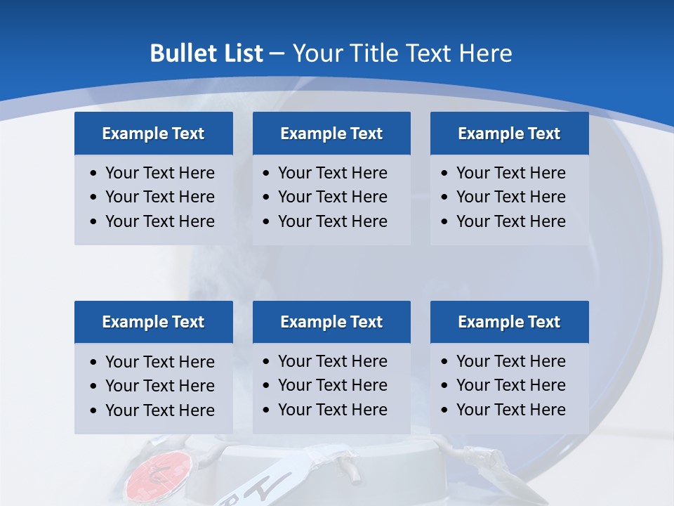 Genetic Chemistry Tube PowerPoint Template