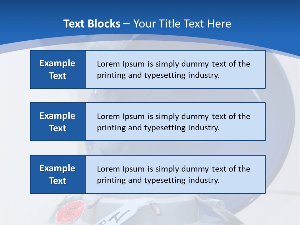 Genetic Chemistry Tube PowerPoint Template