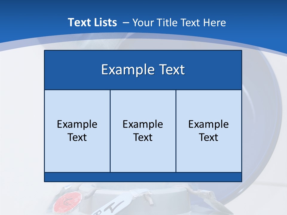 Genetic Chemistry Tube PowerPoint Template
