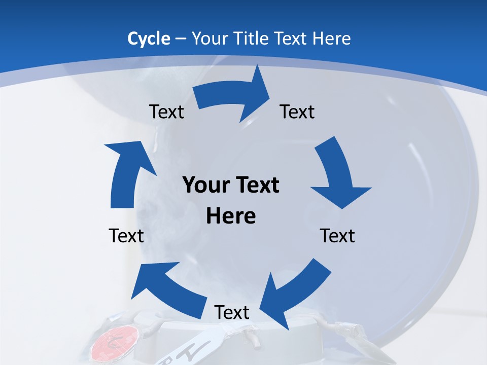 Genetic Chemistry Tube PowerPoint Template