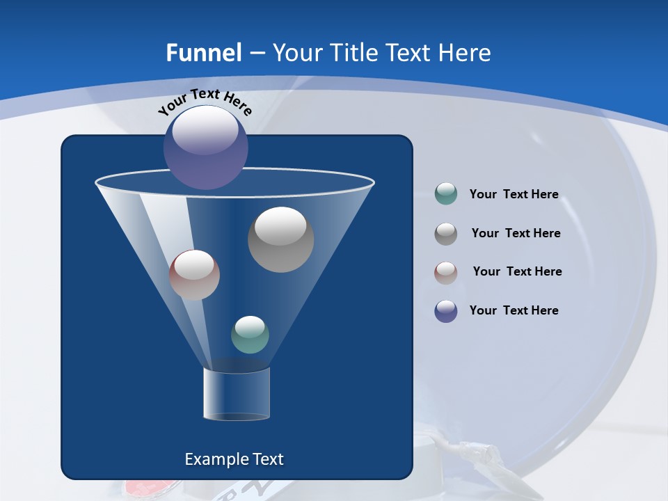 Genetic Chemistry Tube PowerPoint Template