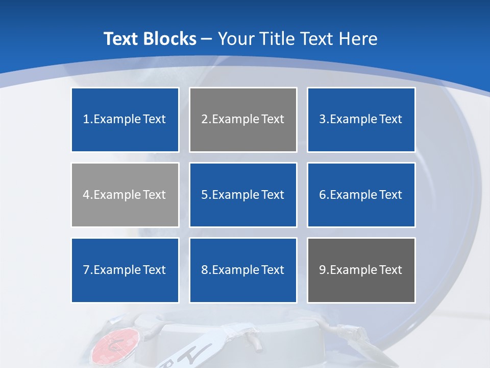 Genetic Chemistry Tube PowerPoint Template