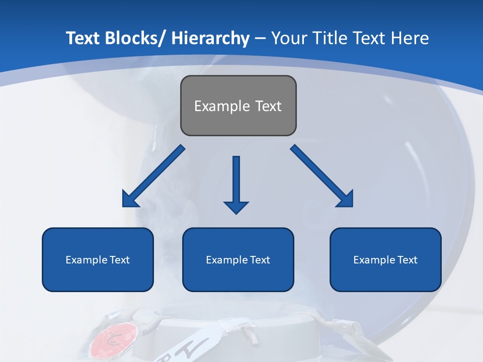 Genetic Chemistry Tube PowerPoint Template