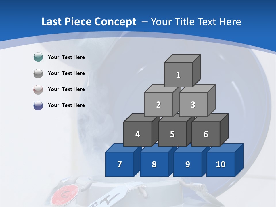 Genetic Chemistry Tube PowerPoint Template