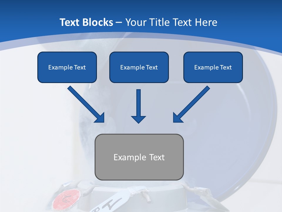 Genetic Chemistry Tube PowerPoint Template